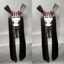 Load image into Gallery viewer, MOWALOLA JADE: MADE TO ORDER GeorginatheDollWigs Custom Styled Wig (READ DESCRIPTION FOR TURNAROUND)