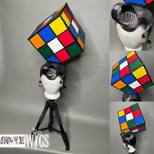 Load image into Gallery viewer, RUBIK THE CUBE: MADE TO ORDER GeorginatheDollWigs Custom Styled Wig (READ DESCRIPTION FOR TURNAROUND)