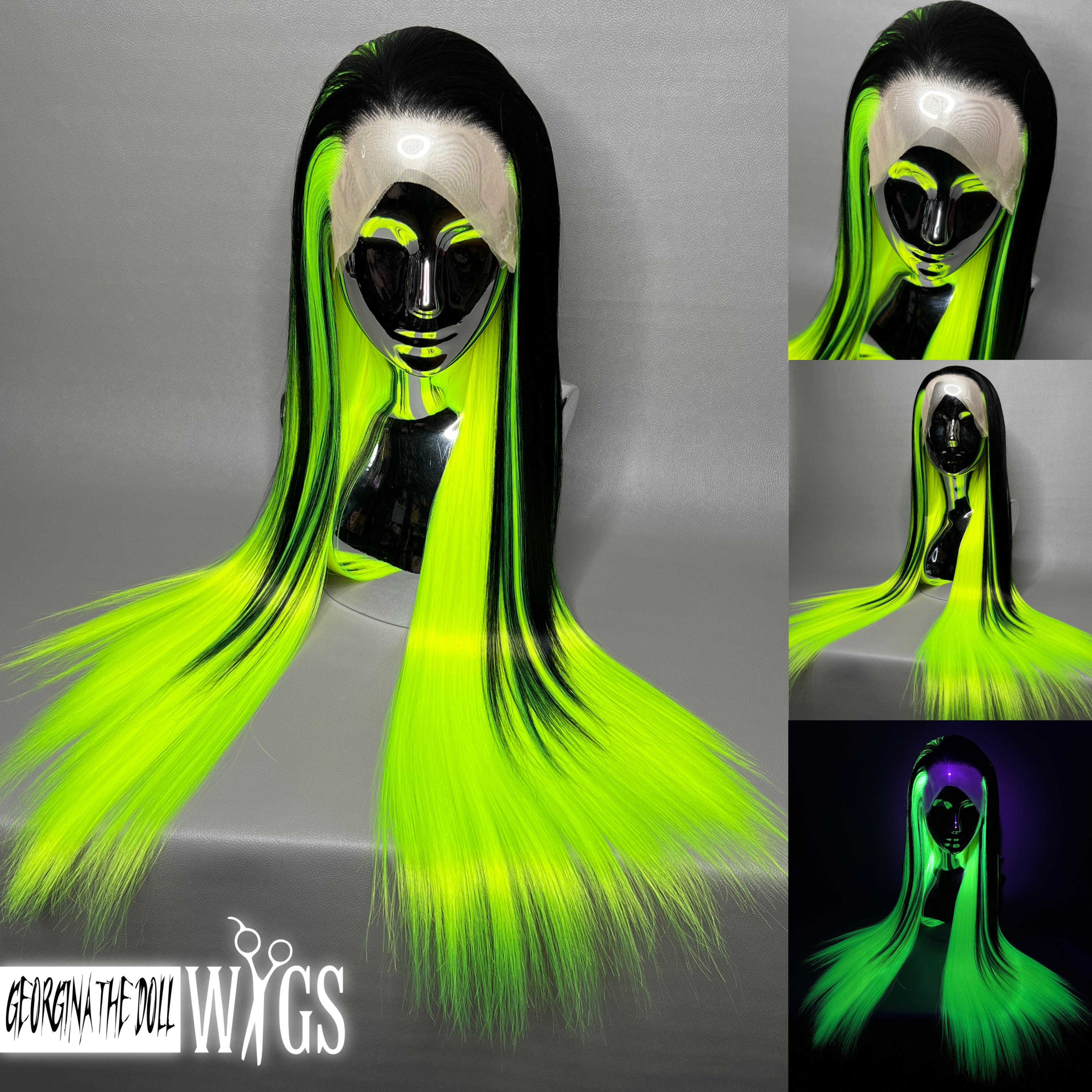 26” custom colored FULL LACE wig!! J99 Custom Colored HD Lace Wig - Kendra main image 2