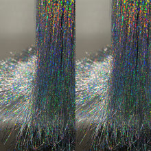 Load image into Gallery viewer, MERCURY Custom Colored Lace Front Wig (Medium Cap, Silver Tinsel, 24 inch length) READY TO SHIP