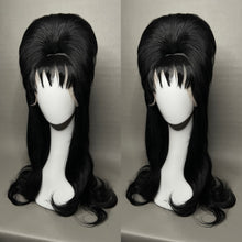 Load image into Gallery viewer, MISTRESS OF THE DARK: MADE TO ORDER GeorginatheDollWigs Custom Styled Wig (READ DESCRIPTION FOR TURNAROUND)