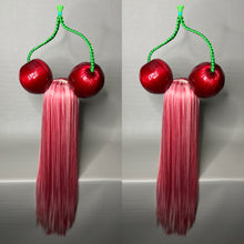 Load image into Gallery viewer, CHERRYBOMB: MADE TO ORDER GeorginatheDollWigs Custom Styled Wig (READ DESCRIPTION FOR TURNAROUND)