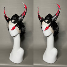 Load image into Gallery viewer, DEVIL’S ADVOCATE: MADE TO ORDER GeorginatheDollWigs Custom Styled Wig (READ DESCRIPTION FOR TURNAROUND)