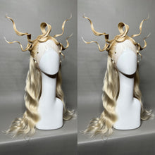 Load image into Gallery viewer, CECAELIA CROWN (PEARLA): MADE TO ORDER GeorginatheDollWigs Custom Styled Wig (READ DESCRIPTION FOR TURNAROUND)