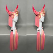 Load image into Gallery viewer, DUVALÍN THE DIABLO: MADE TO ORDER GeorginatheDollWigs Custom Styled Wig (READ DESCRIPTION FOR TURNAROUND)