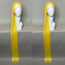 Load image into Gallery viewer, SOUR LEMON Custom Colored Lace Front Wig (Large Cap, 13x3 lace front, 50 inch length) READY TO SHIP