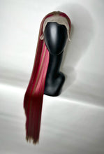 Load image into Gallery viewer, RED VELVET Custom Colored Lace Front Wig (Large Cap, 13x4 lace front, 40 inch length) READY TO SHIP