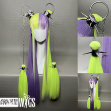 Load image into Gallery viewer, CHROMA X CANDY: MADE TO ORDER GeorginatheDollWigs Custom Styled Wig (READ DESCRIPTION FOR TURNAROUND)