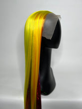 Load image into Gallery viewer, RAINBOW ROAD Custom Colored Lace Front Wig (Large Cap, 13x4 lace front, 45 inch length) READY TO SHIP