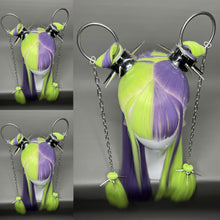 Load image into Gallery viewer, CHROMA X CANDY: MADE TO ORDER GeorginatheDollWigs Custom Styled Wig (READ DESCRIPTION FOR TURNAROUND)
