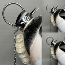Load image into Gallery viewer, CHROMA XION: MADE TO ORDER GeorginatheDollWigs Custom Styled Wig (READ DESCRIPTION FOR TURNAROUND)