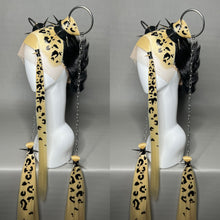 Load image into Gallery viewer, CHEETAH XION: MADE TO ORDER GeorginatheDollWigs Custom Styled Wig (READ DESCRIPTION FOR TURNAROUND)