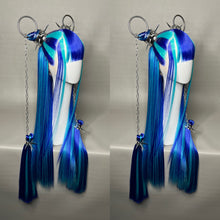 Load image into Gallery viewer, CHROMA X NIKKO: MADE TO ORDER GeorginatheDollWigs Custom Styled Wig (READ DESCRIPTION FOR TURNAROUND)