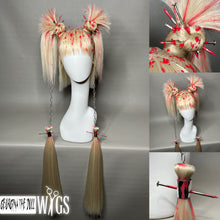 Load image into Gallery viewer, DEATH BECOMES HER: MADE TO ORDER GeorginatheDollWigs Custom Styled Wig (READ DESCRIPTION FOR TURNAROUND)