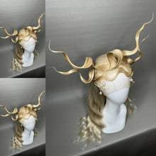 Load image into Gallery viewer, CECAELIA CROWN (PEARLA): MADE TO ORDER GeorginatheDollWigs Custom Styled Wig (READ DESCRIPTION FOR TURNAROUND)