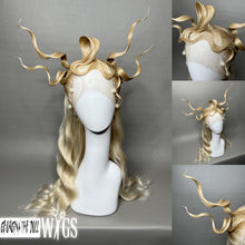 Load image into Gallery viewer, CECAELIA CROWN (PEARLA): MADE TO ORDER GeorginatheDollWigs Custom Styled Wig (READ DESCRIPTION FOR TURNAROUND)