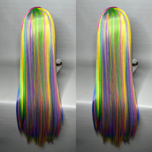Load image into Gallery viewer, CRAYOLAHOLIC Custom Colored Lace Front Wig (Large Cap, 26 inch length) READY TO SHIP