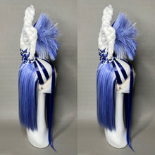 Load image into Gallery viewer, MIDNIGHT HYPNO: MADE TO ORDER GeorginatheDollWigs Custom Styled Wig (READ DESCRIPTION FOR TURNAROUND)