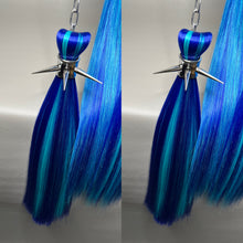 Load image into Gallery viewer, CHROMA X NIKKO: MADE TO ORDER GeorginatheDollWigs Custom Styled Wig (READ DESCRIPTION FOR TURNAROUND)