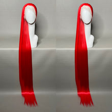 Load image into Gallery viewer, RED LIGHTING Custom Colored Lace Front Wig (13x2 lace front, 65 inch length) MADE TO ORDER