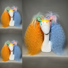 Load image into Gallery viewer, HARIBO PUNK: MADE TO ORDER GeorginatheDollWigs Custom Styled Wig (READ DESCRIPTION FOR TURNAROUND)