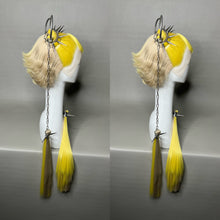 Load image into Gallery viewer, CHROMA XION: MADE TO ORDER GeorginatheDollWigs Custom Styled Wig (READ DESCRIPTION FOR TURNAROUND)