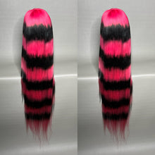 Load image into Gallery viewer, PINK N’ INK Custom Colored HUMAN HAIR Lace Front Wig (Large Cap, 13x6 lace front, 40 inch length) MADE TO ORDER 2-4 Week Estimated Turnaround Timeframe