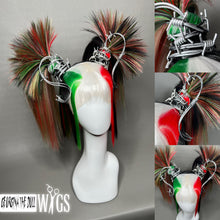 Load image into Gallery viewer, RESIST X: MADE TO ORDER GeorginatheDollWigs Custom Styled Wig (READ DESCRIPTION FOR TURNAROUND)
