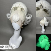 Load image into Gallery viewer, MIDNIGHT LUNA: MADE TO ORDER GeorginatheDollWigs Custom Styled Wig (READ DESCRIPTION FOR TURNAROUND)