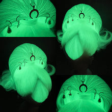 Load image into Gallery viewer, MIDNIGHT LUNA: MADE TO ORDER GeorginatheDollWigs Custom Styled Wig (READ DESCRIPTION FOR TURNAROUND)