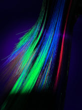 Load image into Gallery viewer, TECHNICOLOR Custom Colored Lace Front Wig (Large Cap, 13x3 Lace Front, Half Black/Rainbow) MADE TO ORDER