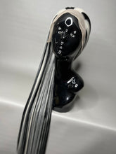 Load image into Gallery viewer, XT DIRTY Synthetic Lace Front Wig (Large Cap, 13x3 Lace Front, Black w/Platinum Blonde Hi Lights) MADE TO ORDER