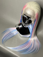 Load image into Gallery viewer, TRANSCEND Custom Colored Lace Front Wig (Large Cap, 13x3 Lace Front, White w/Pastel Pink & Pastel Blue Low Lights) MADE TO ORDER