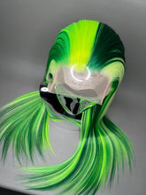 Load image into Gallery viewer, HISSS Custom Colored Lace Front Wig (Large Cap, 13x3 Lace Front, Green Rainbow) MADE TO ORDER