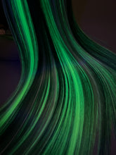 Load image into Gallery viewer, HISSS Custom Colored Lace Front Wig (Large Cap, 13x3 Lace Front, Green Rainbow) MADE TO ORDER