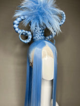 Load image into Gallery viewer, MIDNIGHT FLUTTER: MADE TO ORDER GeorginatheDollWigs Custom Styled Wig (READ DESCRIPTION FOR TURNAROUND)