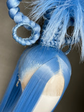 Load image into Gallery viewer, MIDNIGHT FLUTTER: MADE TO ORDER GeorginatheDollWigs Custom Styled Wig (READ DESCRIPTION FOR TURNAROUND)