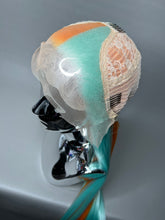 Load image into Gallery viewer, 911 Custom Colored Lace Front Wig (Large Cap, Mirror Split Dye Half Neon Citrus/Half Mint, 24 inch length) READY TO SHIP