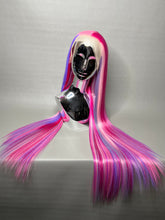 Load image into Gallery viewer, PINK VENOM Custom Colored Lace Front Wig (Large Cap, Pink/Purple Rainbow, 30” & 40” Length) READY TO SHIP