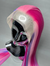 Load image into Gallery viewer, PINK VENOM Custom Colored Lace Front Wig (Large Cap, Pink/Purple Rainbow, 30” & 40” Length) READY TO SHIP