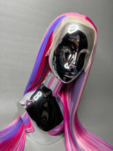 Load image into Gallery viewer, PINK VENOM Custom Colored Lace Front Wig (Large Cap, Pink/Purple Rainbow, 30” & 40” Length) READY TO SHIP