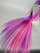 Load image into Gallery viewer, PINK VENOM Custom Colored Lace Front Wig (Large Cap, Pink/Purple Rainbow, 30” & 40” Length) READY TO SHIP