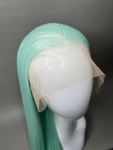 Load image into Gallery viewer, WINTER MINT Custom Colored Lace Front Wig (Large Cap, 13x4 lace front, 50 inch length) READY TO SHIP