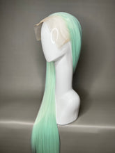 Load image into Gallery viewer, WINTER MINT Custom Colored Lace Front Wig (Large Cap, 13x4 lace front, 50 inch length) READY TO SHIP