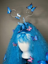 Load image into Gallery viewer, BLEU FAIRY: READY TO SHIP GeorginatheDollWigs Custom Styled Wig