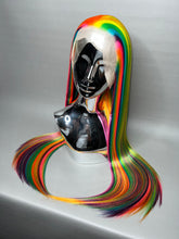 Load image into Gallery viewer, READING RAINBOW Custom Colored Lace Front Wig (Large Cap, 26 inch length) READY TO SHIP