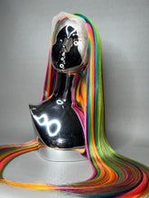 Load image into Gallery viewer, READING RAINBOW Custom Colored Lace Front Wig (Large Cap, 26 inch length) READY TO SHIP