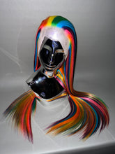 Load image into Gallery viewer, READING RAINBOW Custom Colored Lace Front Wig (Large Cap, 26 inch length) READY TO SHIP