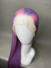 Load image into Gallery viewer, TINKY WINKY Custom Colored Lace Front Wig (Large Cap, 13x3 Lace Front, Lavender w/Pastel Pink Hi Lights) MADE TO ORDER