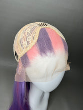 Load image into Gallery viewer, TINKY WINKY Custom Colored Lace Front Wig (Large Cap, 13x3 Lace Front, Lavender w/Pastel Pink Hi Lights) MADE TO ORDER